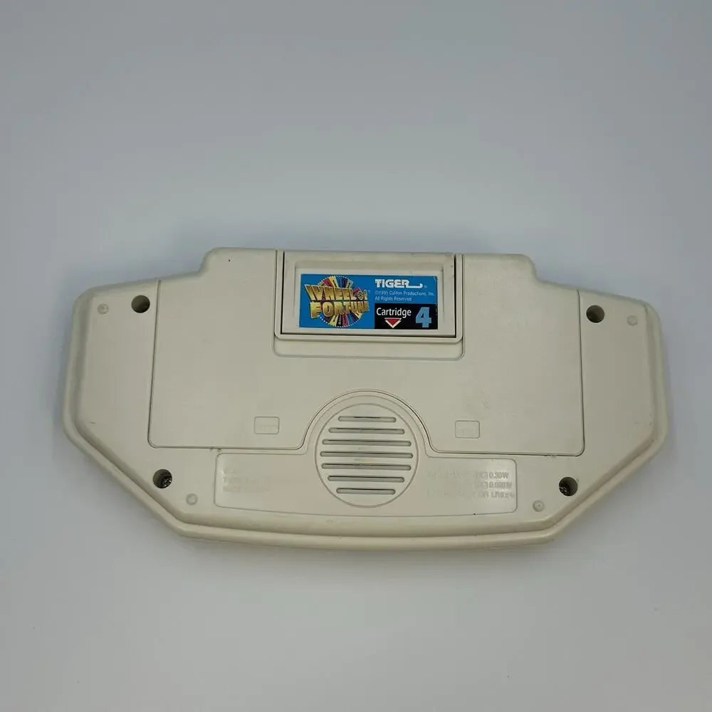 Wheel of Fortune Handheld Game 1995 Tiger Electronics Vintage - TESTED